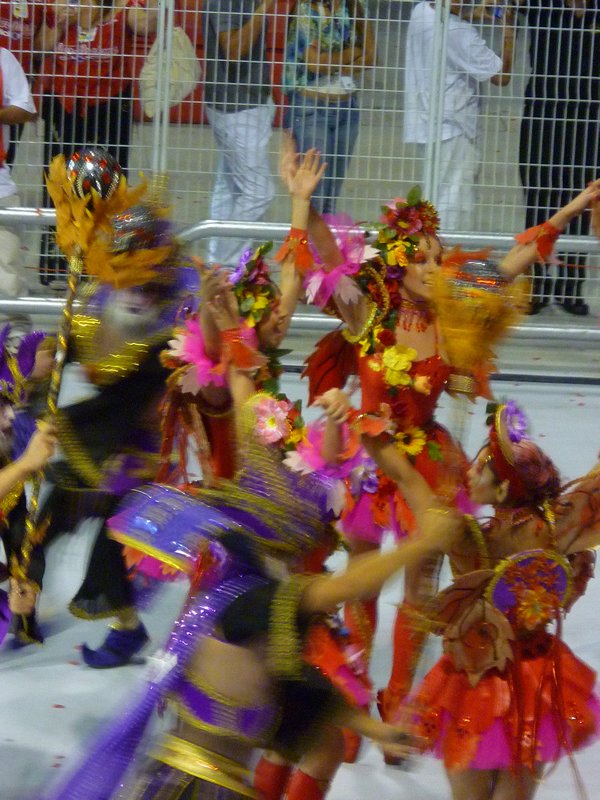 Fairy costumed dancers