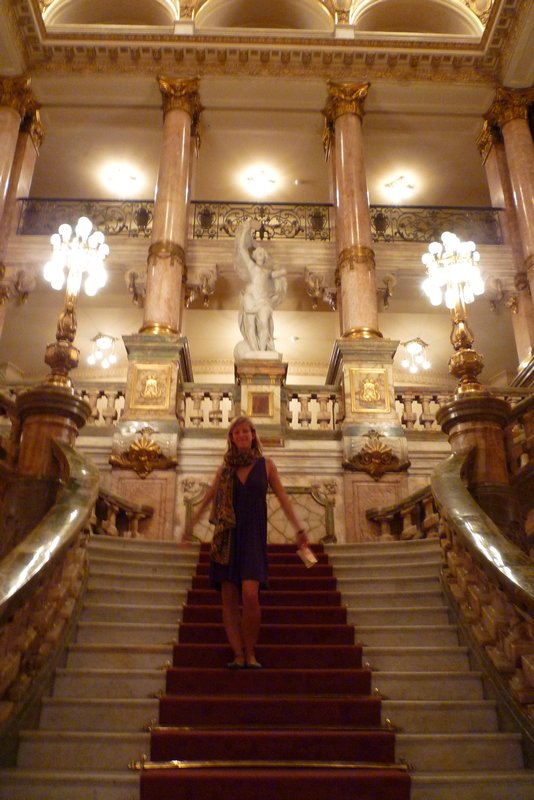 Inside the elaborate Teatro Municipal