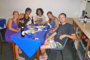 the famalama at a restaurant in vidigal