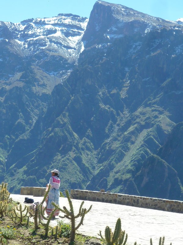 The beginning of the Colca Canyon