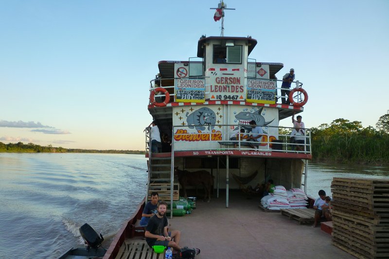 onboard cargo boat 1