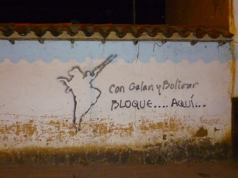 Street grafitti in San Gil