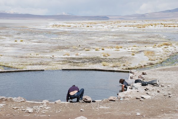 Hot water - altiplano