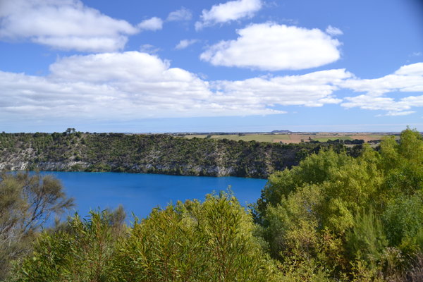 Beautiful Blue Lake