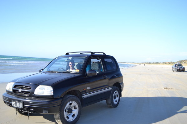 There's something special about driving on the beach