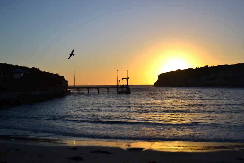 Sunset over Port Campbell