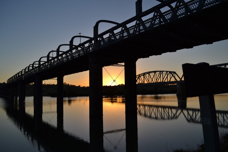 Sunrise at Murray Bridge