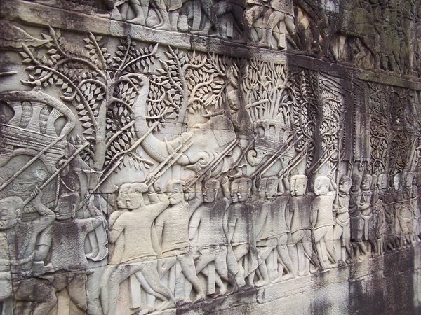 Bayon carvings