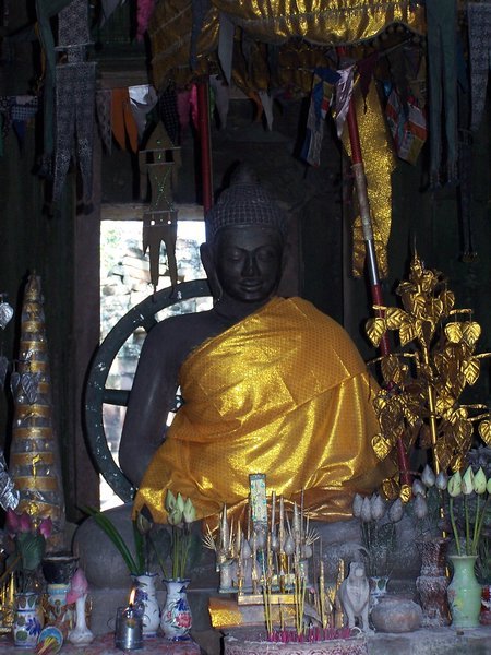 Buddha in Banteay Kdei 