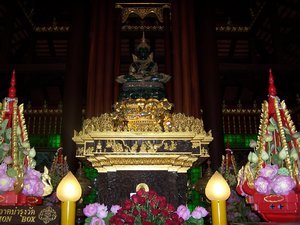 Replica of original Emerald Buddha