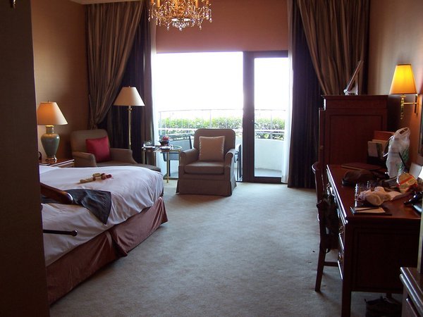 Inside view of Shangri-La Hotel Room