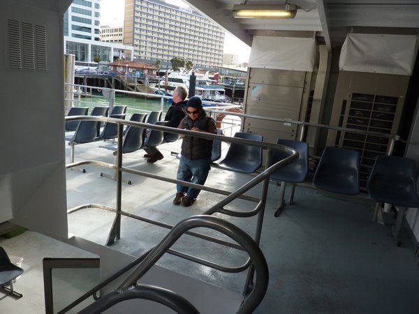 Little Man on Ferry