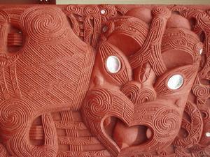Maori Village carving