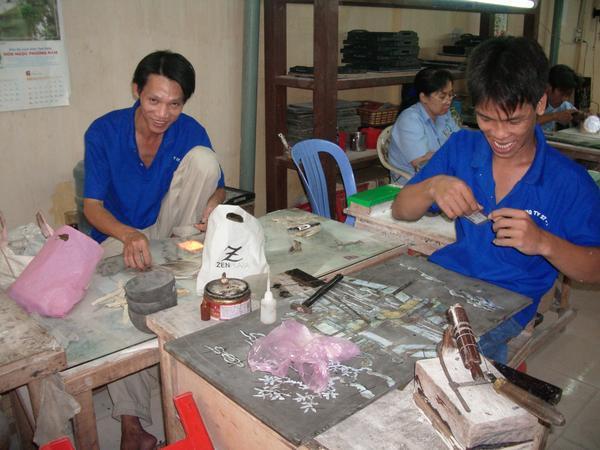 The art factory workers