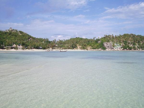 Our beach in Koh Tao