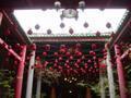 Chinese temple lanterns