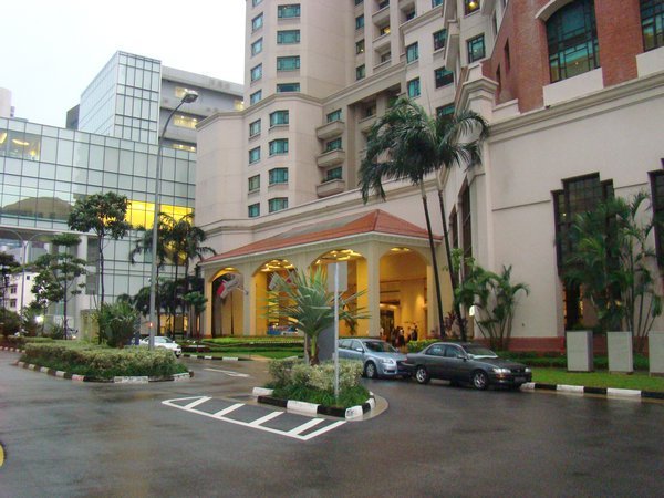 Front of hotel