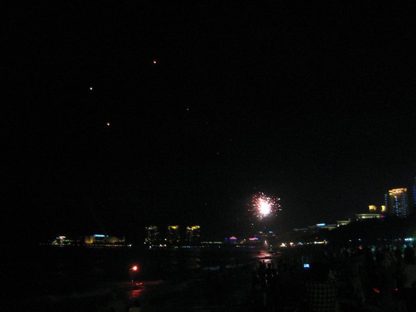 Chinese New Year on the Beach