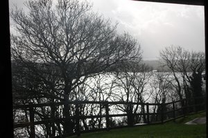 Laugharne view from lodge