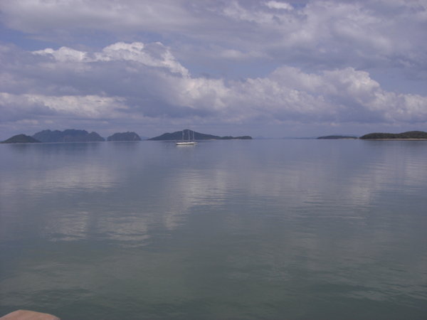 View of the other islands, from Ko Lanta Old Town pier.
