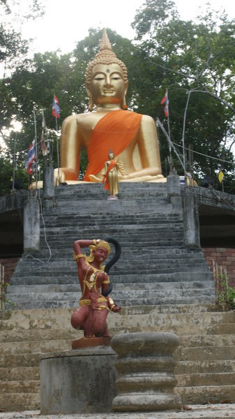 The big Golden Buddha.