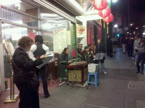 Band in China Town