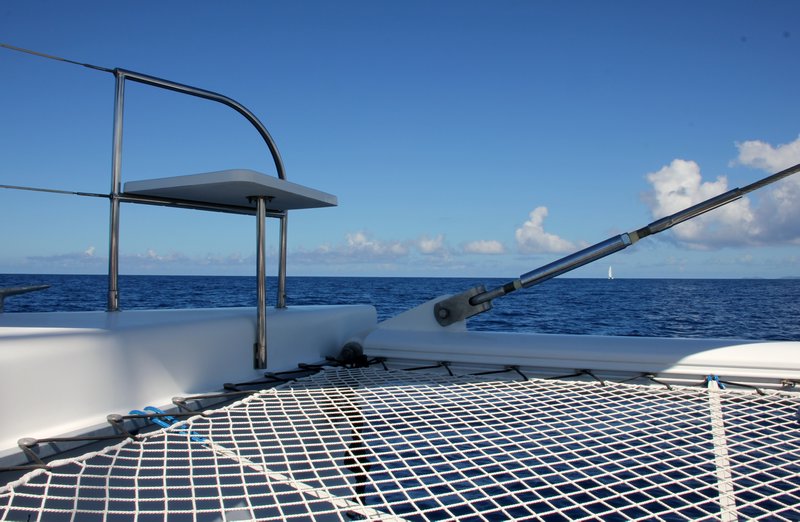 Front of the Catamaran