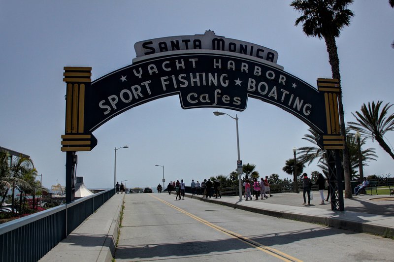 Santa Monica Pier Enterance