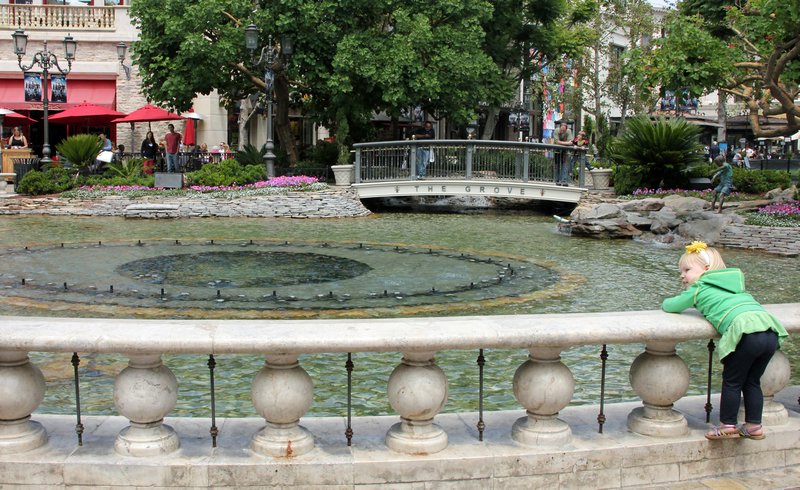 Fountain at the Grove