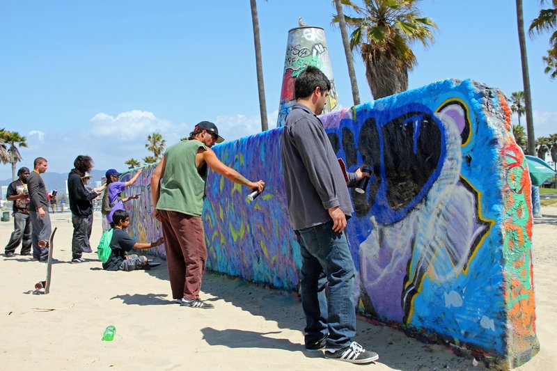 Graffiti Artists, Venice Beach