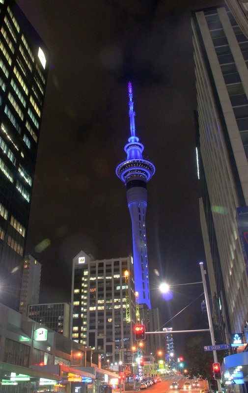 Sky Tower at Night II