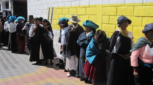 Traditional clothing  of the locals.