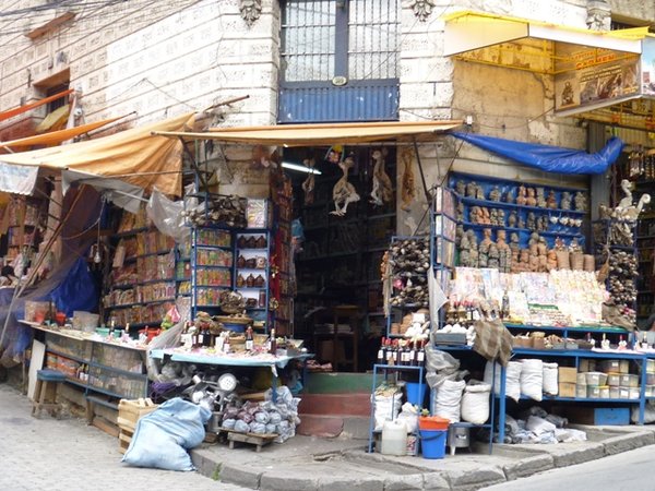 La Paz - Witches Market Stall