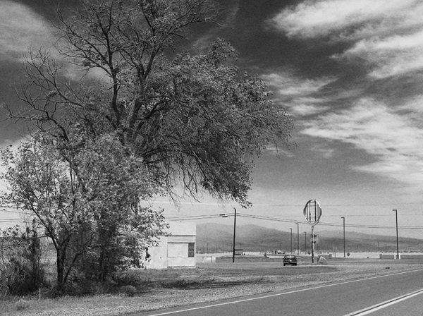 Desolate Gas Station