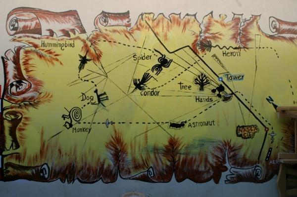 Nazca piirrosten kartta