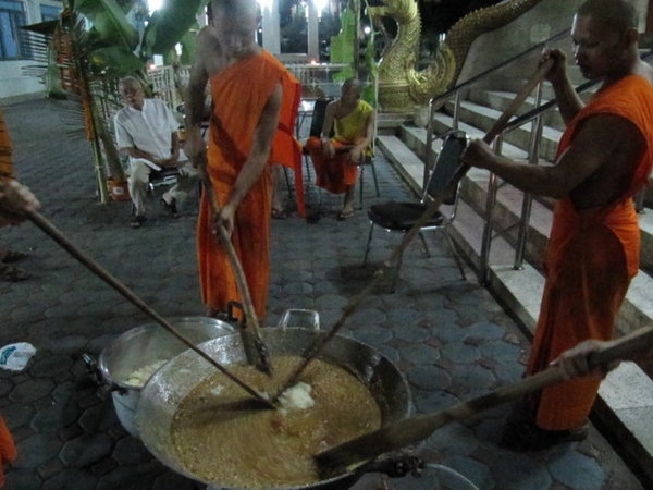 more pictures of the monks cooking