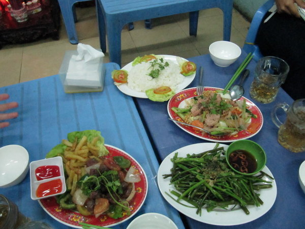 dinner in Vietnam