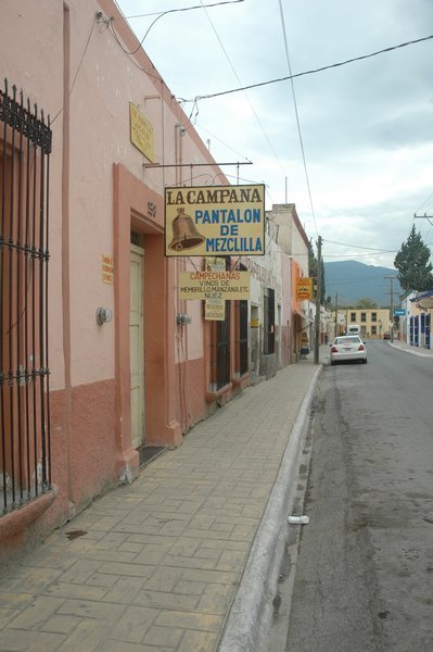 commercial area in Parras