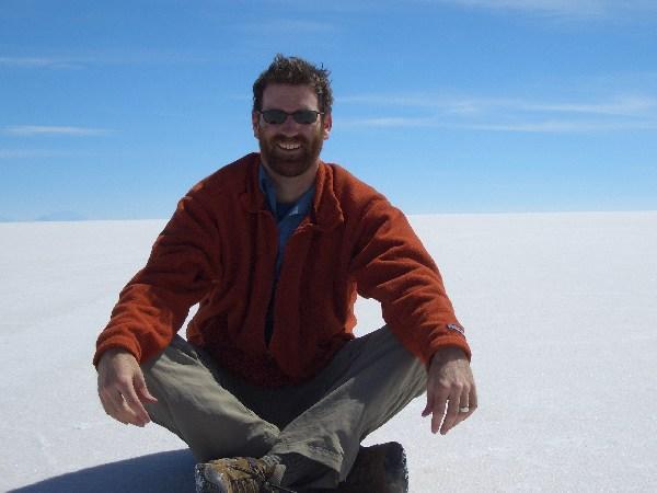 Meditation in the Salar de Uyuni 2