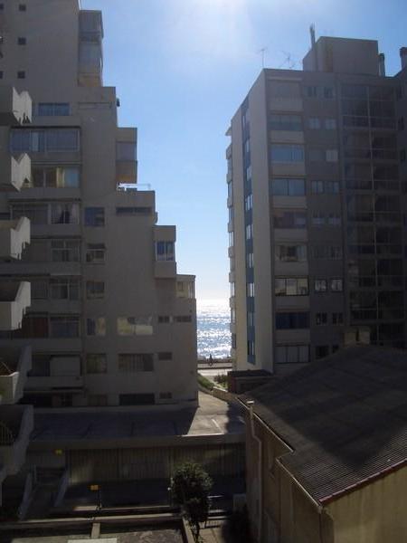 Our view of the Sea-Vina del Mar