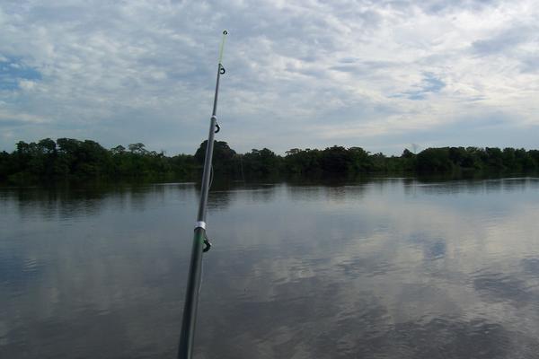 Fishing on the Rio Paraná