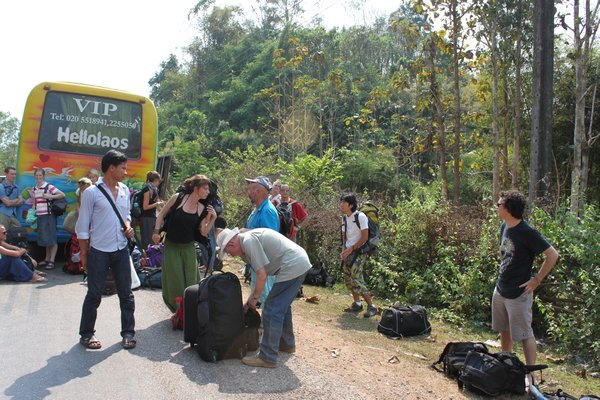 On the way to Vang Vieng