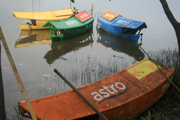Boats in Kuching
