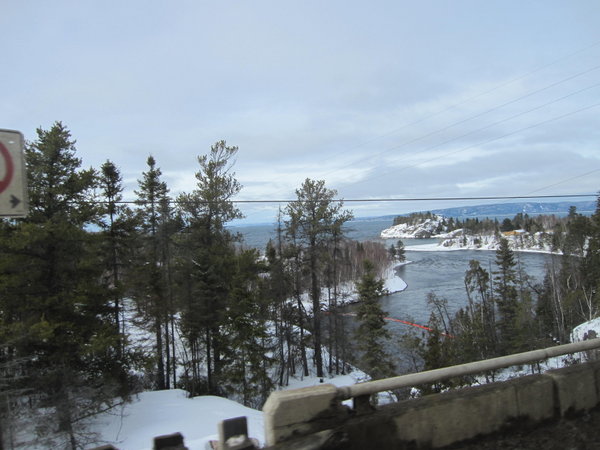 Scenery between Thunderbay and SS Marie