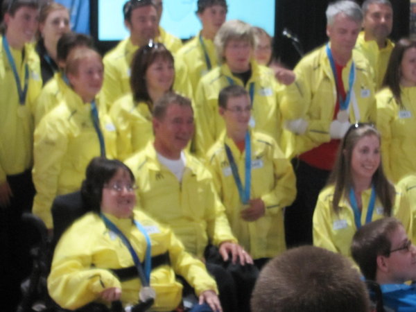 Rick and Day 1 Medal Bearers