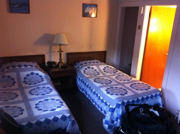 Hank and Pat's room in Sheet Harbour