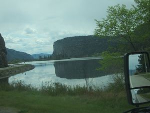 Driving from Penticton to Osoyoos