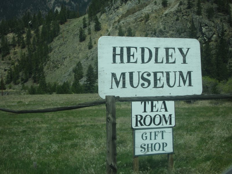 Hedley was an old gold mining town. Very cool place! It is on my list of places to go back to and explore.