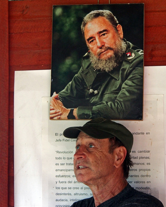 Hanging out with Castro