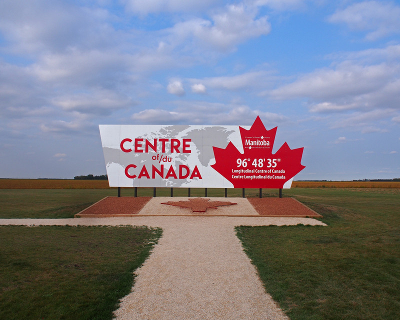 Centre of Canada